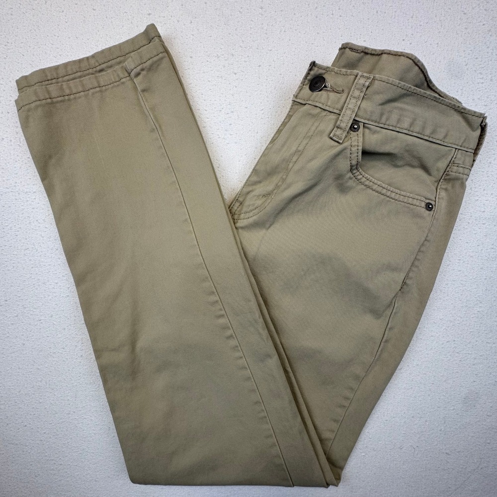 Levi's‎ 511 Slim Fit Pants Mens 29x32 Khaki Tan Twill Chino